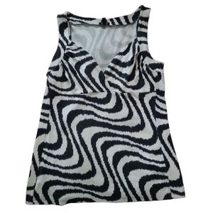 🤍Express Sexy Basic Black & White Top🤍Size Large